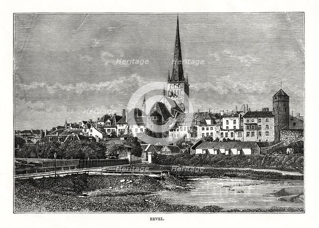 'Revel', Estonia, 1879. Artist: Unknown