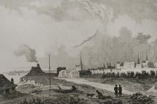 Revel, Russian period, 1839. Creator: Samuel Cholet