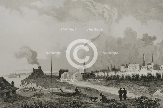 Revel, Russian period, 1839. Creator: Samuel Cholet.