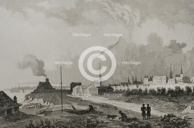 Revel, Russian period, 1839. Creator: Samuel Cholet.
