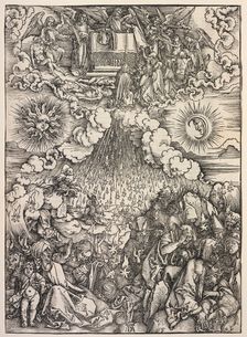 Revelation of St. John: Opening of the Sixth Seal, 1511. Creator: Albrecht Dürer (German, 1471-1528)
