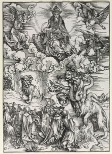 Revelation of St. John: Beast with Ram's Horns, 1511. Creator: Albrecht Dürer (German, 1471-1528)