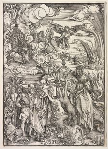 Revelation of St. John: The Woman of Babylon, 1511. Creator: Albrecht Dürer (German, 1471-1528)