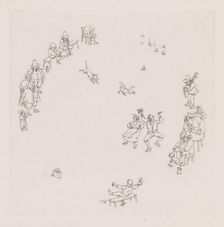 Revelers (Ribauds et Ribaudes). Creator: Léonce Justin Alexandre Petit (French, 1839-1894)