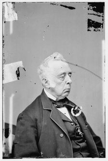 Reverdy Johnson, between 1855 and 1865. Creator: Unknown