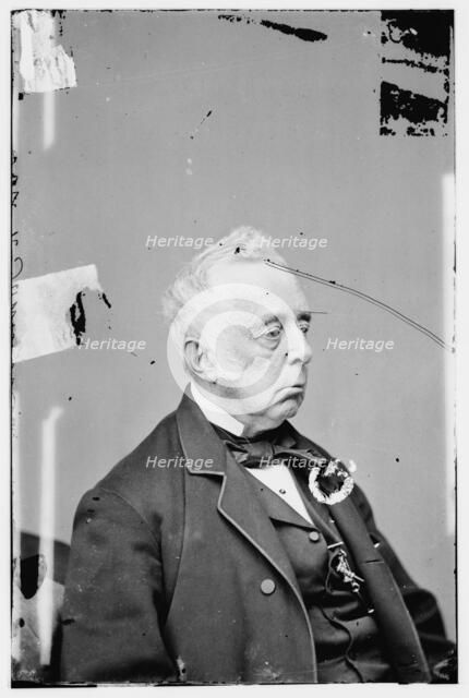 Reverdy Johnson, between 1855 and 1865. Creator: Unknown.