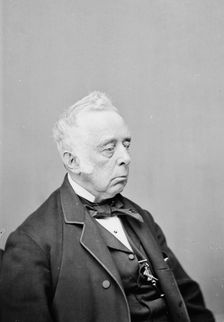 Reverdy Johnson, between 1855 and 1865. Creator: Unknown