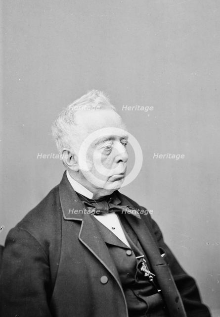 Reverdy Johnson, between 1855 and 1865. Creator: Unknown.