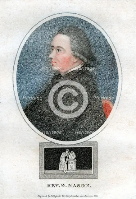 'Reveren W Mason', 1815. Artist: Unknown