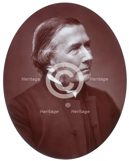 Reverend Charles John Vaughan, DD, Dean of Llandaff and Master of the Temple, 1882. Creator: Lock & Whitfield.