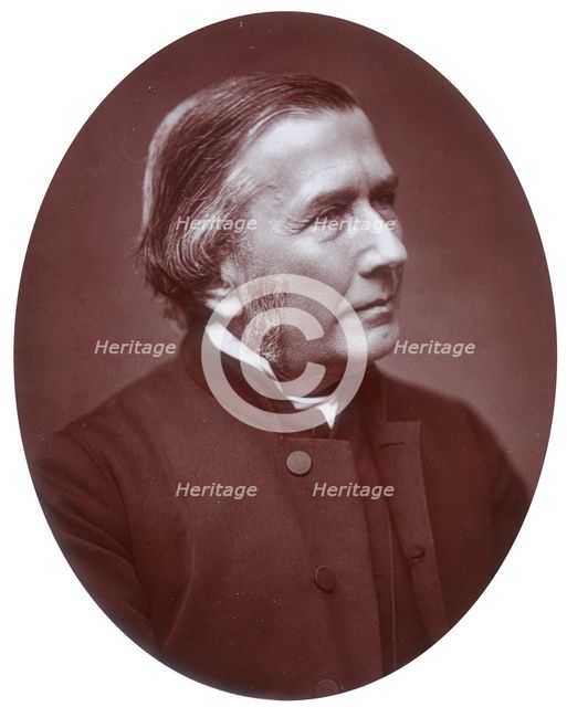 Reverend Charles John Vaughan, DD, Dean of Llandaff and Master of the Temple, 1882. Creator: Lock & Whitfield.