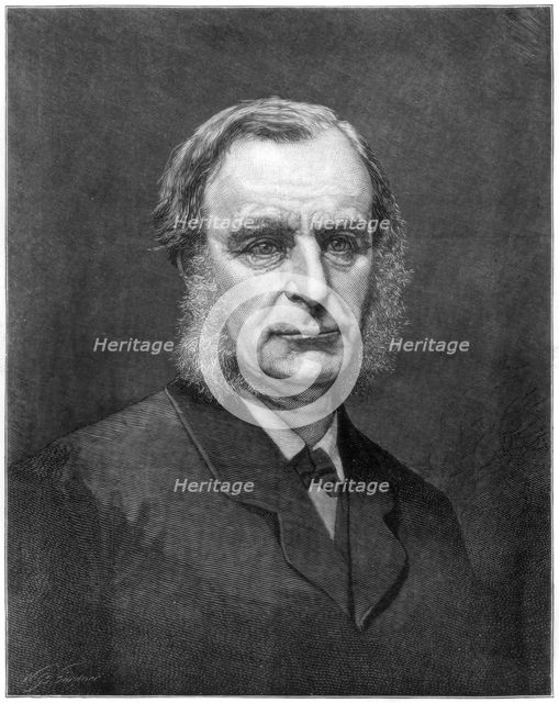 Reverend Charles Kingsley, English cleric and writer, 1875. Artist: Unknown