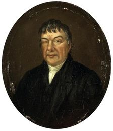Reverend Christmas Evans (1766-1838) 1835. Artist: William Roos
