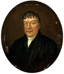Reverend Christmas Evans (1766-1838) 1835. Creator: William Roos