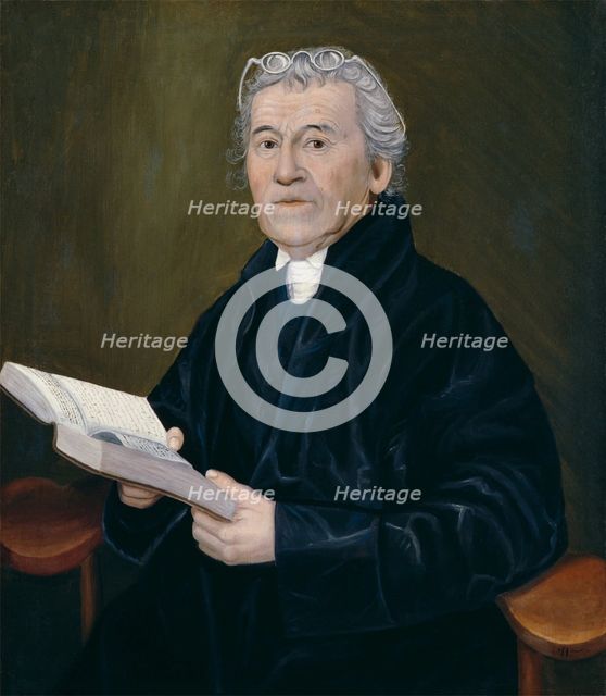 Reverend Ammi Ruhamah Robbins, 1812. Creator: Reuben Moulthrop.