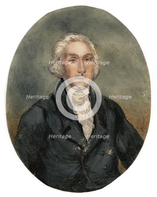 Reverend George Burden (1811-1892), 19th century. Artist: Unknown