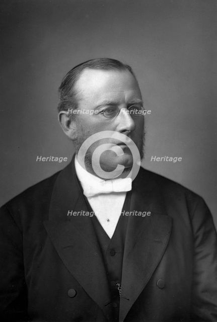 Reverend Dr Warre, 1890.Artist: W&D Downey