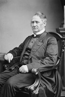 Reverend E. Burr, between 1855 and 1865. Creator: Unknown