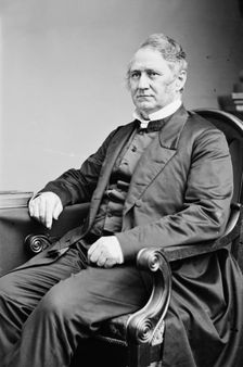Reverend E. Burr, between 1855 and 1865. Creator: Unknown