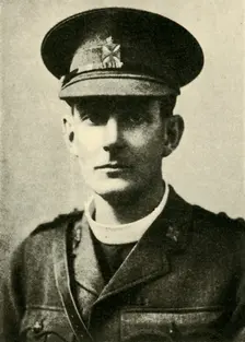 Reverend Edward Noel Mellish VC, c1916, (c1920).. Creator: Unknown