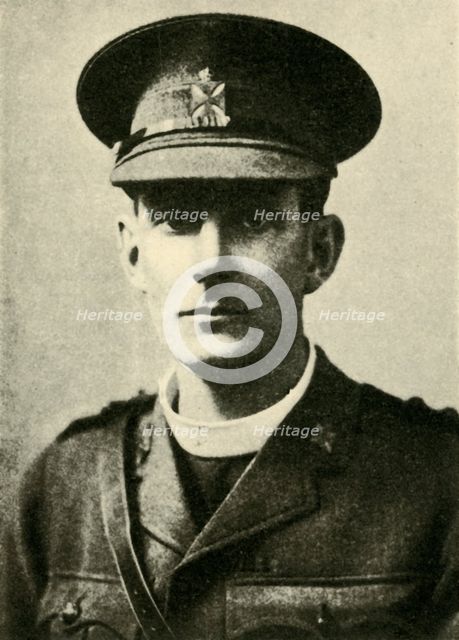 Reverend Edward Noel Mellish VC, c1916, (c1920)..  Creator: Unknown.