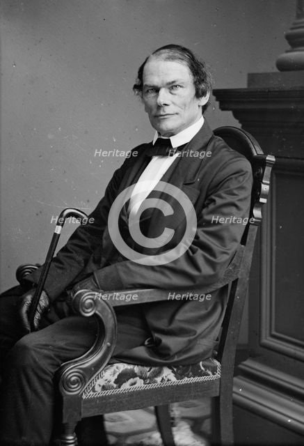 Reverend Eleazar Williams, between 1855 and 1865. Creator: Unknown.