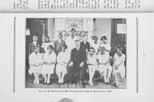 Reverend G. M. Kramer and his Confirmation Class in Bethlehem, 1926, 1927. Creator: Unknown
