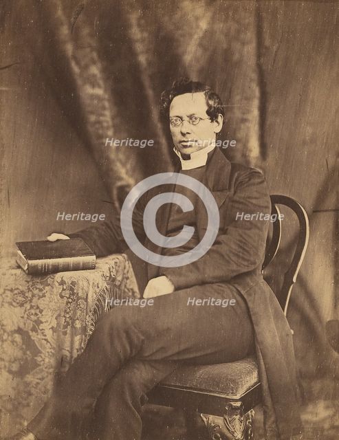 Reverend H. Wright, Principal Chaplain to the Forces., 1855. Creator: Roger Fenton.