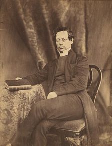 Reverend H. Wright, Principal Chaplain to the Forces., 1855. Creator: Roger Fenton