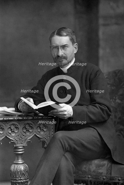 Reverend Hugh Price Hughes (1847-1902), 1890.Artist: W&D Downey
