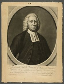 Reverend John Moorhead, 1751. Creator: Peter Pelham