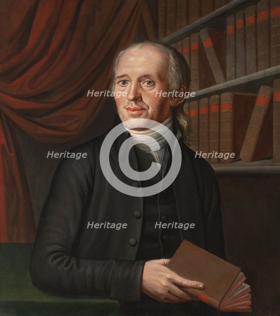 Reverend Justus Henry Christian Helmuth, c. 1795. Creator: John Eckstein.