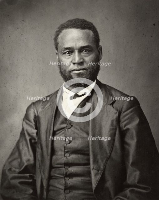 Reverend Moses Dickson, negative 1878; print about 1940-1970. Creator: Unknown.
