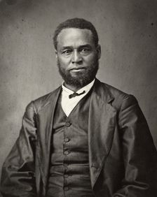 Reverend Moses Dickson, negative 1878; print about 1940-1970. Creator: Unknown