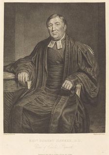Reverend Robert Hawker, D.D., 1820. Creator: William Blake