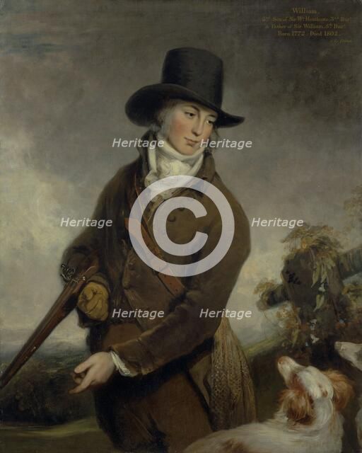 'Reverend William Heathcote', (1772-1802), c1790s. Artist: William Owen.