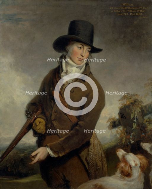 'Reverend William Heathcote', (1772-1802), c1790s. Creator: William Owen.