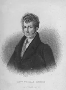 Reverend Thomas Adkins c1830. Artist: Fenner, Sears & Co