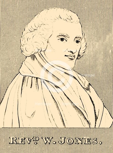 'Reverend W. Jones', (1726-1800), 1830. Creator: Unknown.