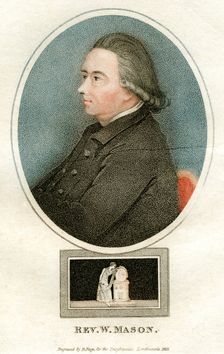 Reverend W Mason, 1815.Artist: R Page