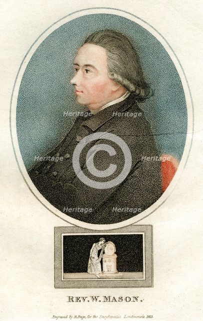 Reverend W Mason, 1815.Artist: R Page