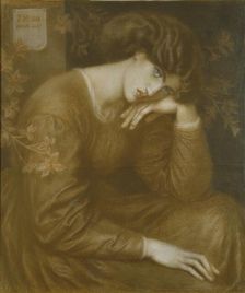 Reverie, 1868. Artist: Dante Gabriel Rossetti