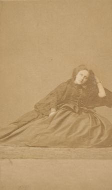 Réverie, 1860s. Creator: Pierre-Louis Pierson