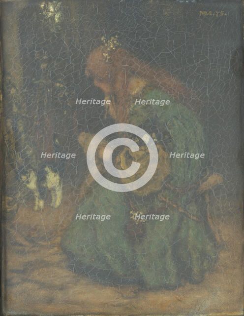 Reverie, 1875. Creator: Matthijs Maris.