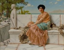 Reverie, 1904. Creator: John William Godward