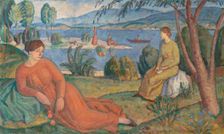Rêverie. Creator: Robert, Paul Théophile (1879-1954)