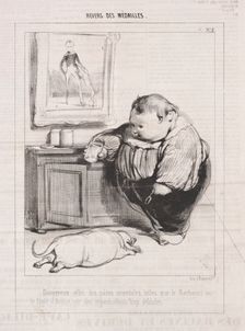 Revers des Médailles, 1842. Creator: Paul Gavarni (French, 1804-1866)