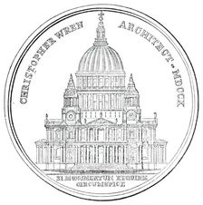 Reverse of the "Wren" Medal, 1850. Creator: Unknown