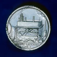 Reverse of commemorative medal for Joseph Priestley, English chemist, 1803. Creator: Unknown