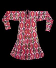Reversible ikat coat, 1801-1869
